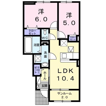 中津駅 バス8分  中央町下車：停歩3分 1階の物件間取画像